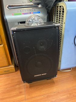 Sharper Image Party Speaker with Disco Light