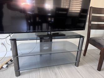 Glass TV Stand