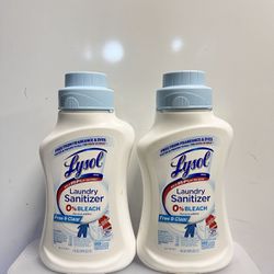 Lysol Laundry Sanitizer $4 Each