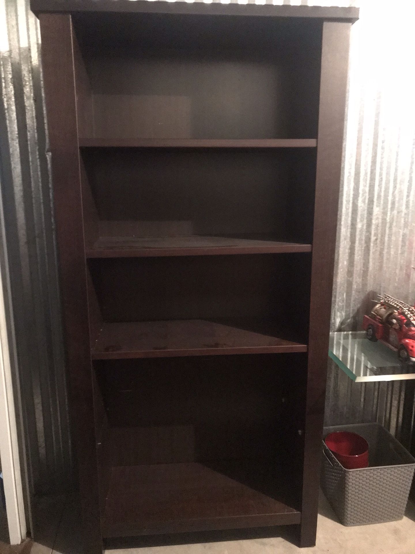 Dark brown Bookcase