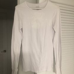 Long Sleeved White Size M