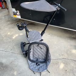 Dream On Me Coast Rider Lightweight Travel Stroller + Canopy + Cup Holder