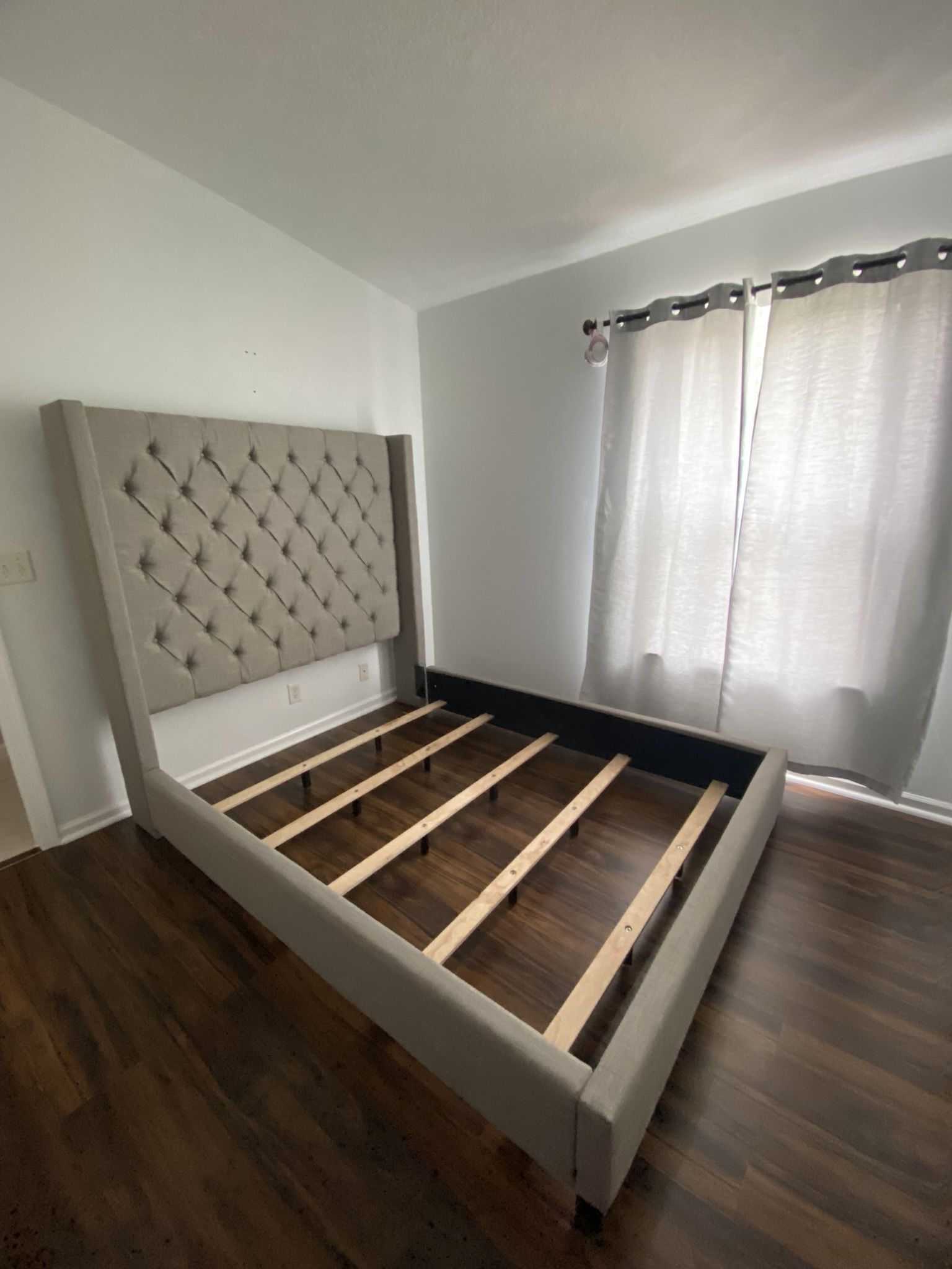 Queen Upholstered Bed Frame 