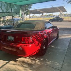 2004 Ford Mustang V6 40th Anniversary Red