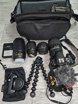 Nikon D3500 Full Camera Setup