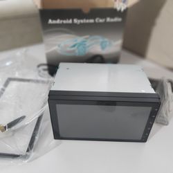 Double Din Car Stereo, Touchscreen, Bluetooth with backup camera