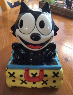 Magic Bag Felix - Clay Art - Hand Painted - 1999 - Rare