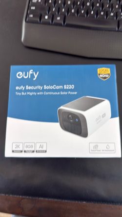 Eufy solar security camera S2 20 Eufy solar security camera S220