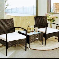 3 Piece Patio Set New
