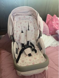 Pink nuna mixx next stroller
