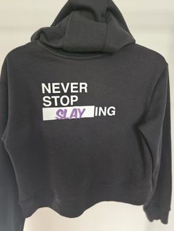 The North Face Crop Hoodie Girls'