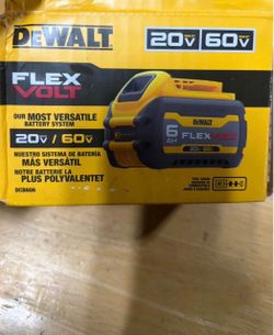 DEWALT FLEXVOLT 20V/60V MAX Lithium-lon 6.0Ah Battery Pack