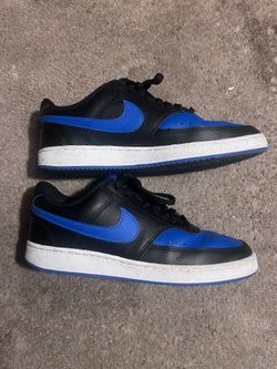 Nike Court Vision Low black Royal size 8 Men