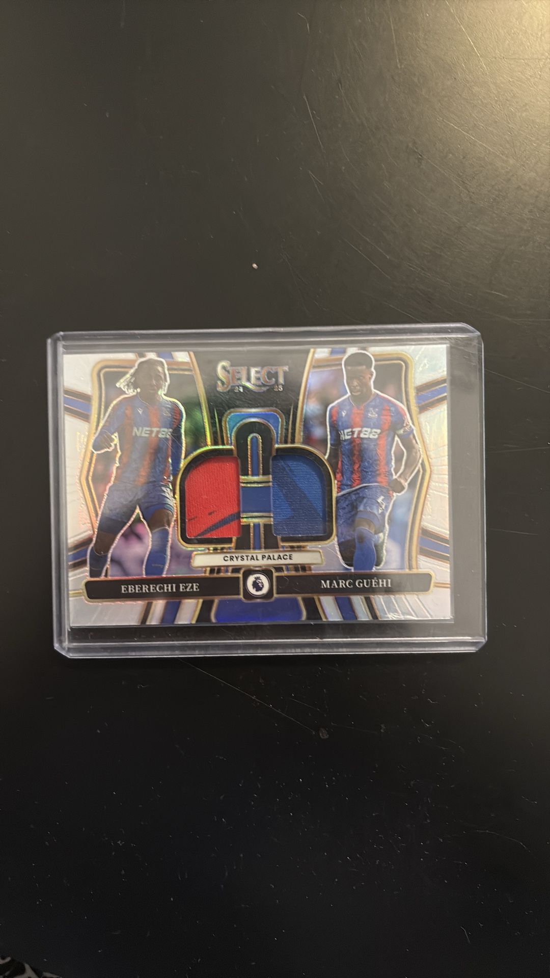 Panini Select Dual Swatches Memorabilia Eze Guehi Crystal Palace Soccer Card