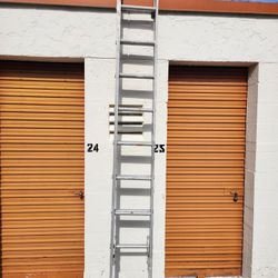 20 Foot 2 Stage Aluminum Ladder 