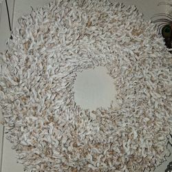 Canutillo wreath for making floral arrangements