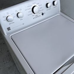 Kenmore 3.5cu ft Washer; High Efficiency Agitator Top-Load ( White )