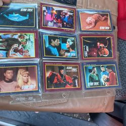 Star Trek And ST Next Generation TCG Cards