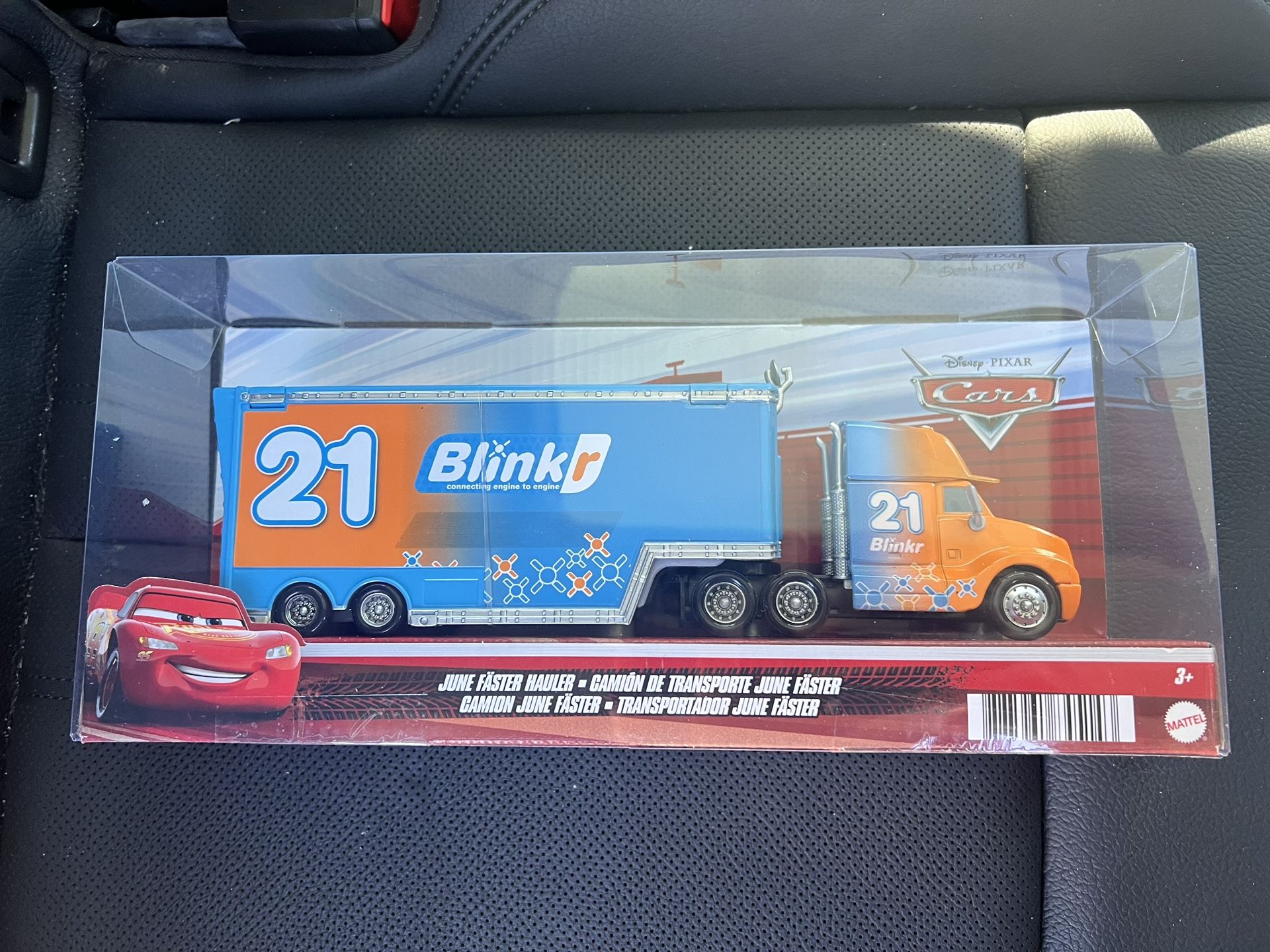 Disney Pixar Cars JUNE FASTER HAULER #21 Blinkr Speedy Comet Walmart Exclusive