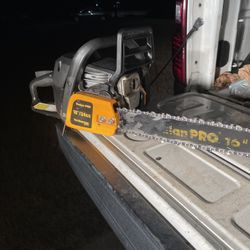 Poulan Pro 16 Inch 34 CC Gas Powered Chain Saw Only Asking $50.00