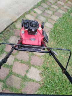 20" push mower runs good ready to cut