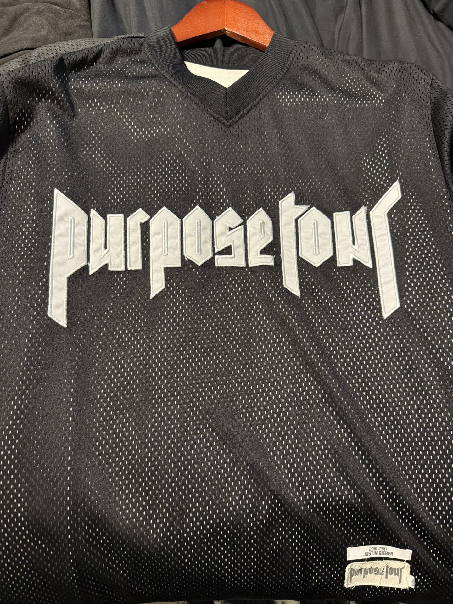 Justin Bieber Jersey Barney’s Purpose Tour Rare
