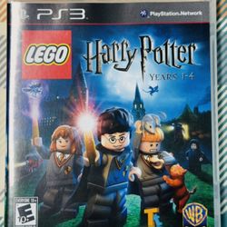 LEGO Harry Potter: Years 1-4 (Sony PlayStation 3, 2010) Complete w/ manual