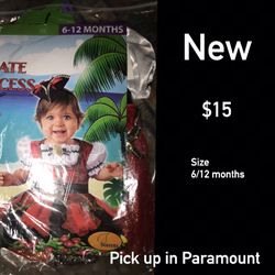 Pirate infant costume