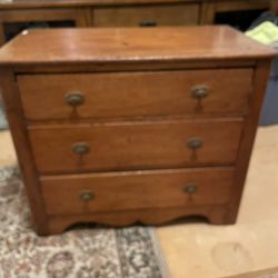 3 Drawer Nite Stand Really Old