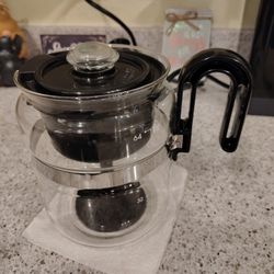 Vintage Gemco Brand Heat Resistant 8 Cup Percolator Coffee Pot