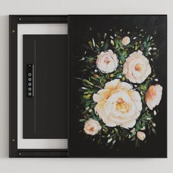 21x30 Black Wall Safe Cover