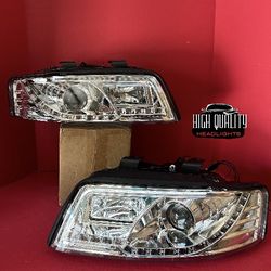 Audi A4  2002  2005 headlights