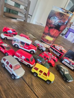 Coca cola cars lot