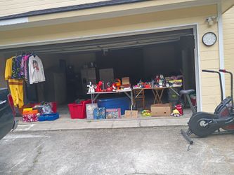 Garage sale (powder springs 30127) when the post is taken down it means closed