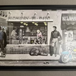 Framed Art Hollywood Legends 2