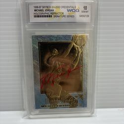 Michael Jordan Refractor Card