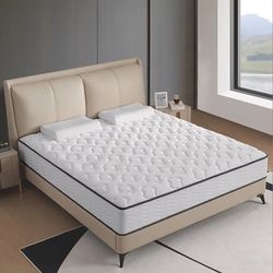 New♦️10" Queen Size Mattress Hybrid Memory Foam In The Box Seal..