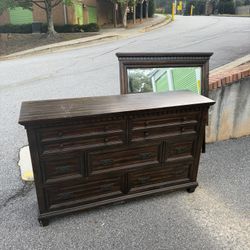 Brown Dresser 