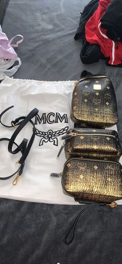 Brand new MCM 4 in 1 unisex bag