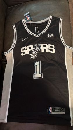 Stitched NBA Spurs Jersey $60
