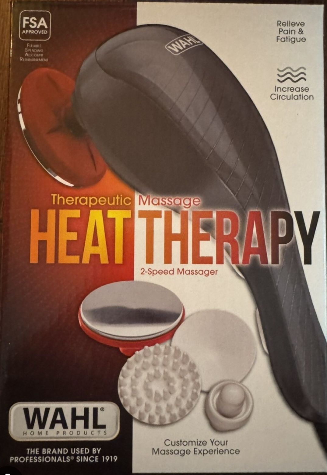 WAHL: Therapeutic Massage Heat Therapy