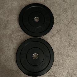 PR Lifting Olympic Bumper Weight Plates 