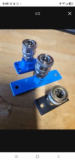 Quick Connect Coupler Wall Mount Brackets