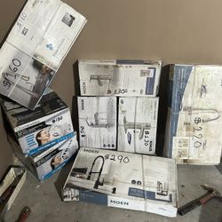 6 Kitchen Faucets And 2 Bathroom Ventilation Fan With Alexa Built In !