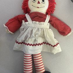 Vintage Raggedy Ann Doll 