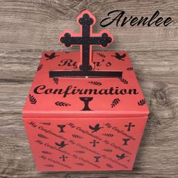Confirmation Gift Box. Custom Money Box. Pull Tag Money Box. Surprise Money Box. Party Supply. Kid's Gift. Adult Gift. Gifts For Her Gifts For Him