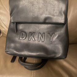 DKNY Tilly  Soft Leather Folding Backpack 