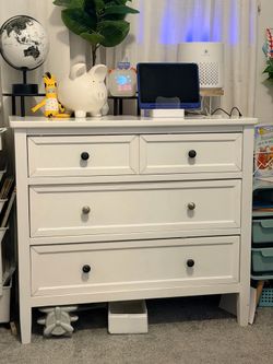 White dresser