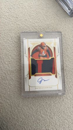 2024 Panini National Treasures Collegiate Jer'zhan Newton /10 RC Patch Auto RPA