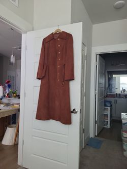 Leather Coat From UK New.